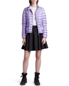 Moncler Lans Full Zip Down Jacket In Black