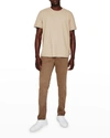 Ag Tellis Slim Fit Sateen Pants In Sulfur Jged B