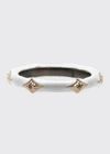 Armenta Old World Enamel Crivelli Ring In White