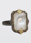 Armenta Old World Mother-of-pearl Doublet Ring In Ow