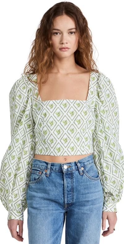 Caroline Constas Elliot Top In Multi