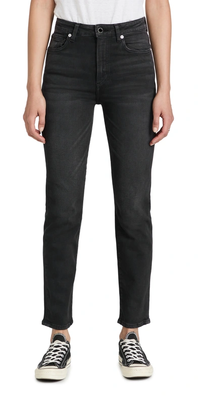 Le Jean Sabine High-rise Straight Jeans In Ash Wash