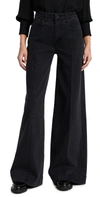 L AGENCE SANDY HIGH RISE WIDE LEG JEANS