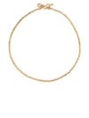 DOWER & HALL RICE NOMAD GOLD-VERMEIL NECKLACE