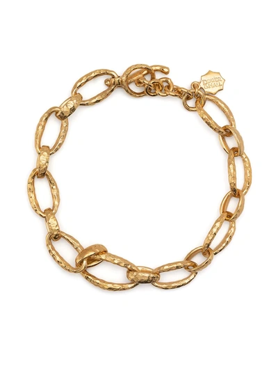 Dower & Hall Oval-link Nomad Bracelet In Gold
