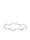 DOWER & HALL HAMMERED WATERFALL BANGLE