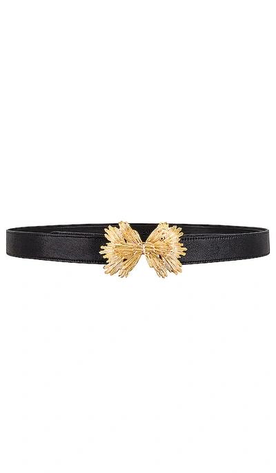 Raina Starburst Belt In Black