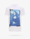 Off-white White Slim Mona Lisa T-shirt In White
