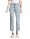 FRAME WOMEN'S LE HIGH STRAIGHT CROPPED JEANS