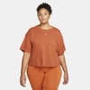 Nike Sportswear Essential Women's T-shirt In Burnt Sunrise,white