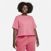 Nike Sportswear Essential Women's T-shirt In Gypsy Rose,white