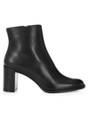 Christian Louboutin 70mm Adoxa Leather Ankle Boots In Black