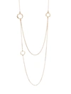 REPOSSI WOMEN'S ANTIFER PINK GOLD LAYERED NECKLACE