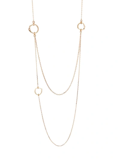 Repossi Antifer Pink Gold Layered Necklace