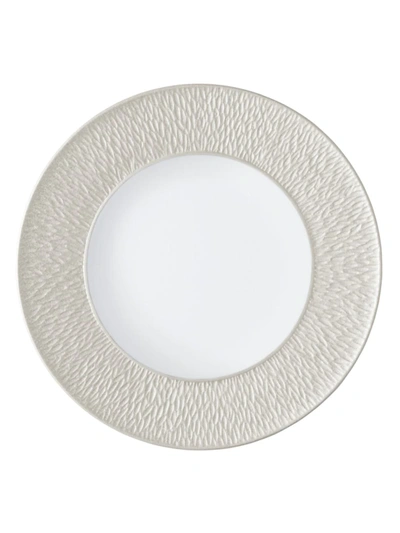 Raynaud Minéral Irisé Buffet Plate In Pearl Grey