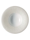 Raynaud Minéral Irisé Rimmed Soup Plate In Pearl Grey