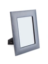 Royce Leather Picture Frame In Navy Blue