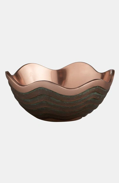 Nambe Nambé 'copper Canyon' Bowl In Brown