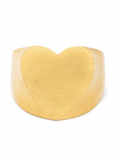 Zadig & Voltaire Idol Heart-motif Ring In Gold