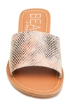 Beach By Matisse Coconuts By Matisse Cabana Slide Sandal In Blush Multi Leather