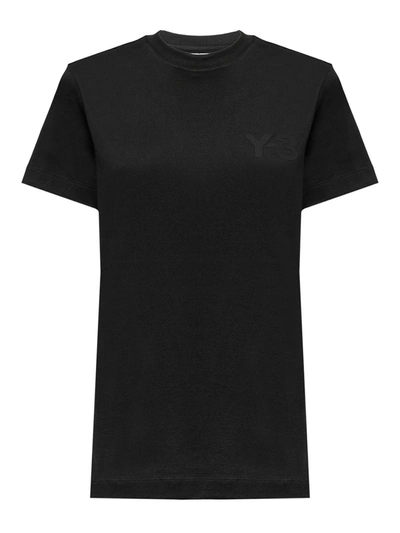 Adidas Y-3 Yohji Yamamoto Women's Black Other Materials T-shirt
