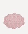 Coco & Wolf Wiltshire Bud And Mitsi Valeria Wavy Edge Placemat In Assorted