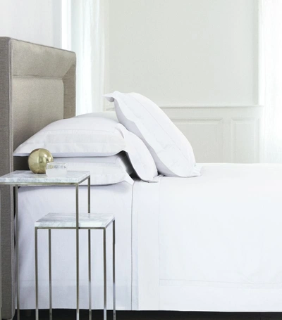 Yves Delorme Lutece Blanc King Pillowcase (50cm X 90cm) In White