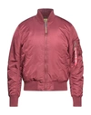 Alpha Industries Jackets In Maroon