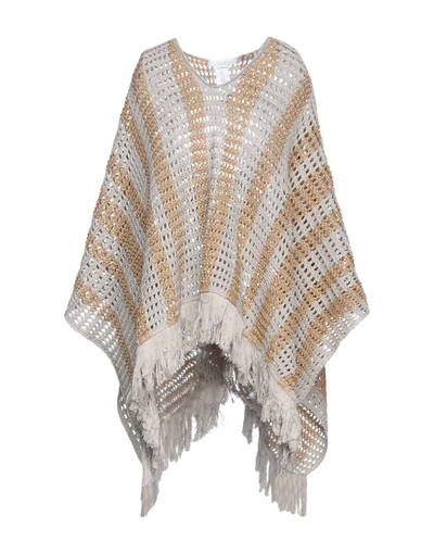 Fabiana Filippi Capes & Ponchos In Sand