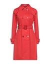 Herno Overcoats In Red