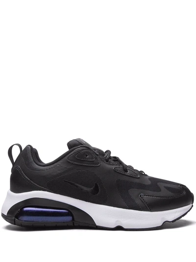 Nike Air Max 200 Trainers In Black