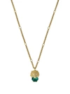 GUCCI LION-HEAD CRYSTAL NECKLACE