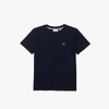 LACOSTE KIDS' CREW NECK COTTON JERSEY T-SHIRT  - 8 YEARS