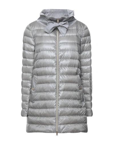 Herno Down Jackets In Dove Grey