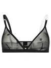 Givenchy 4g Jacquard Mesh Triangle Bra In Black