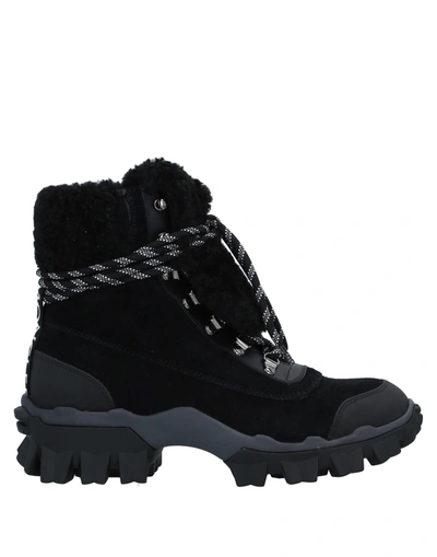 Moncler Ankle Boots In Black