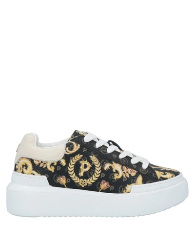 Pollini Sneakers In Black