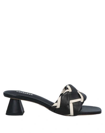 Lola Cruz Sandals In Black