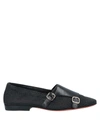 Santoni Loafers In Black