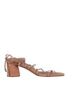 Tabitha Simmons Sandals In Camel