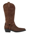 Maria Vittoria Paolillo Mvp Knee Boots In Brown