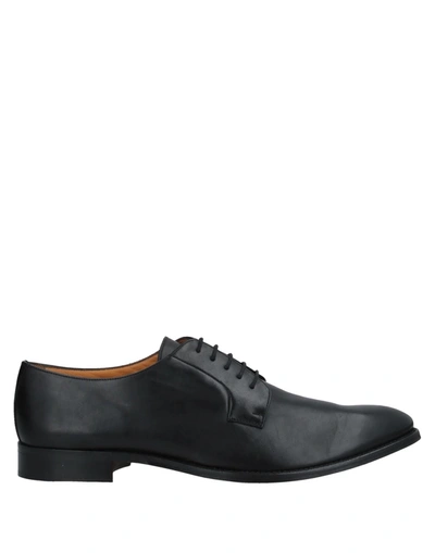 Soldini Lace-up Shoes In Black