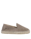 Manebi La Havana Organic Hemp Espadrilles In Dove Grey