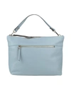 Gianni Notaro C.j. Handbags In Sky Blue