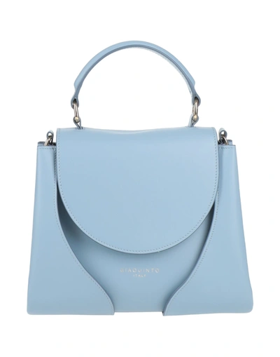 Giaquinto Handbags In Sky Blue