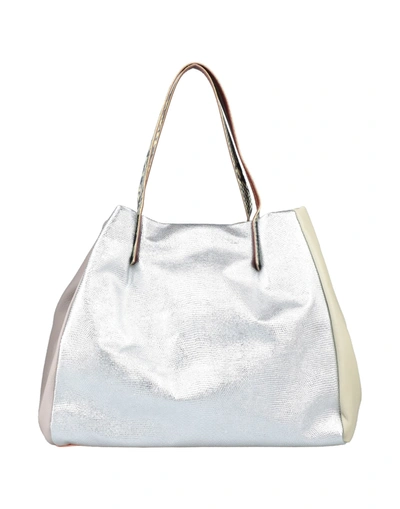 Ebarrito Handbags In Silver