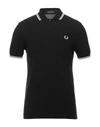 Fred Perry Polo Shirts In Black