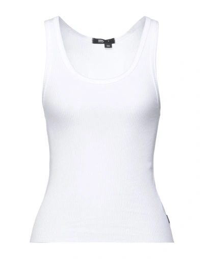 Dr.denim Dr. Denim Tank Tops In White