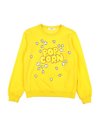 Vicolo Kids' Sweatshirts In Yellow