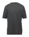 Zanone T-shirts In Lead